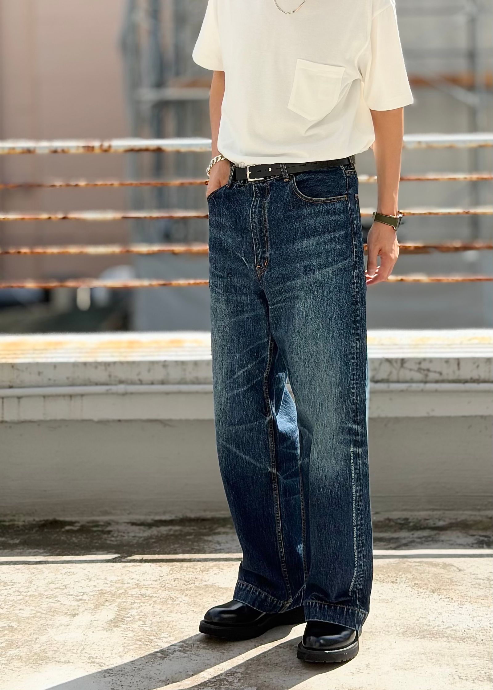 【N.HOOLYWOOD COMPILE】DENIM JACKET & 5POCKET PANTS