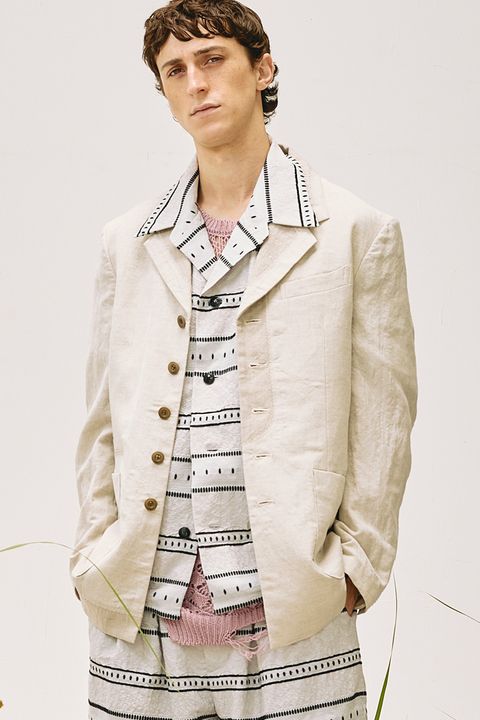 Wool linen repair JKT / ウール リネン ジャケット
