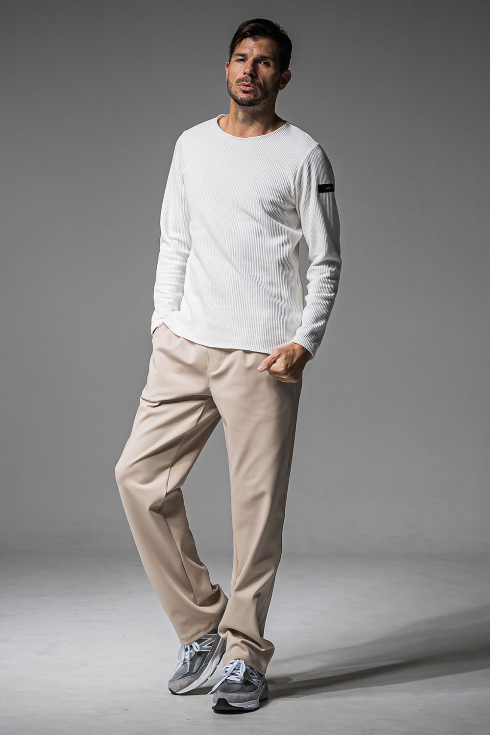 CUTOFF RAIL LONG SLEEVE / カットオフ ロングスリーブ