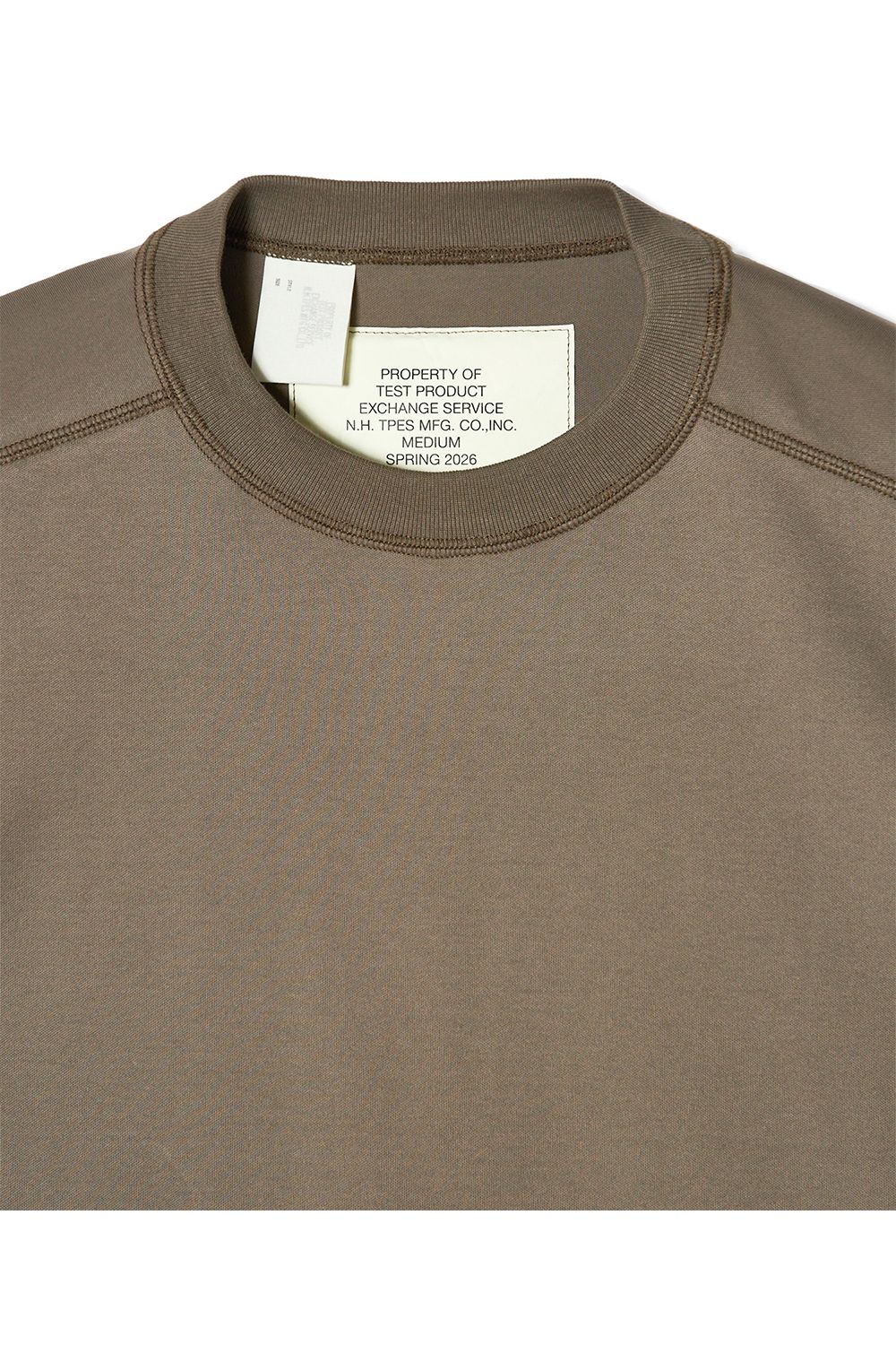 N.HOOLYWOOD TEST PRODUCT EXCHANGE SERVICE PANELED T-SHIRT / エヌハリウッド テストプロダクトエクスチェンジサービス パネル Tシャツ