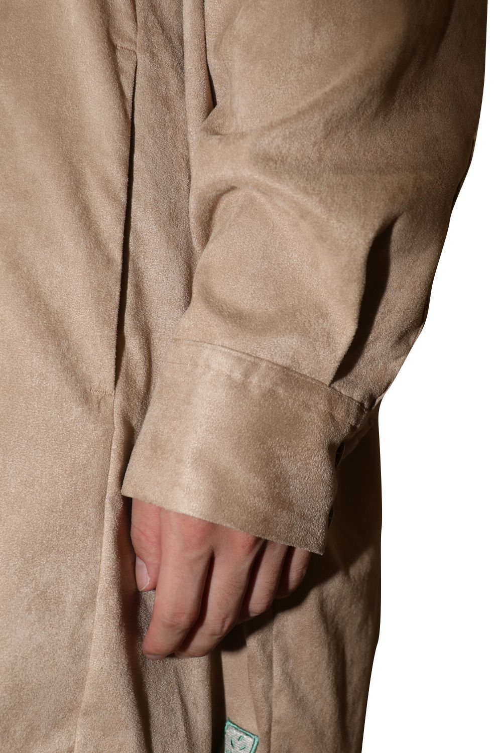 eco suede big shirt / エコ スエード ビッグ シャツ