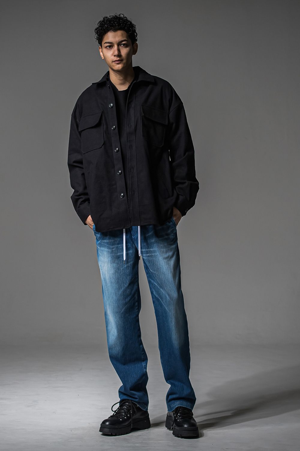 CUTOFF RAIL LONG SLEEVE / カットオフ ロングスリーブ