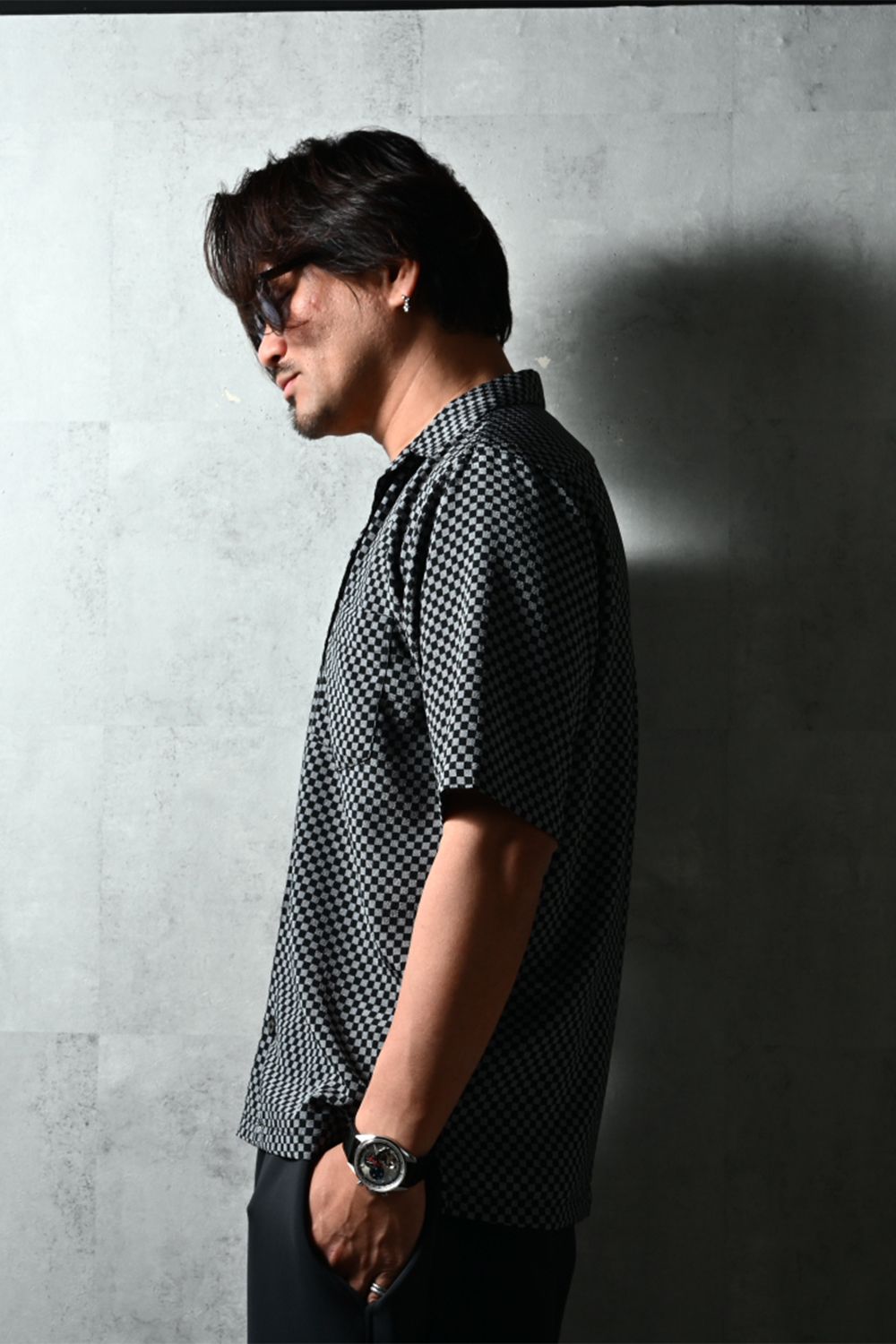 ICHIMATU shirts / 市松模様 ハーフスリーブシャツ