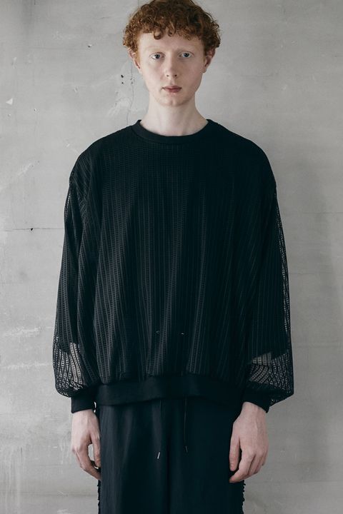 Layered P/O Sweater / レイヤード プルオーバー セーター