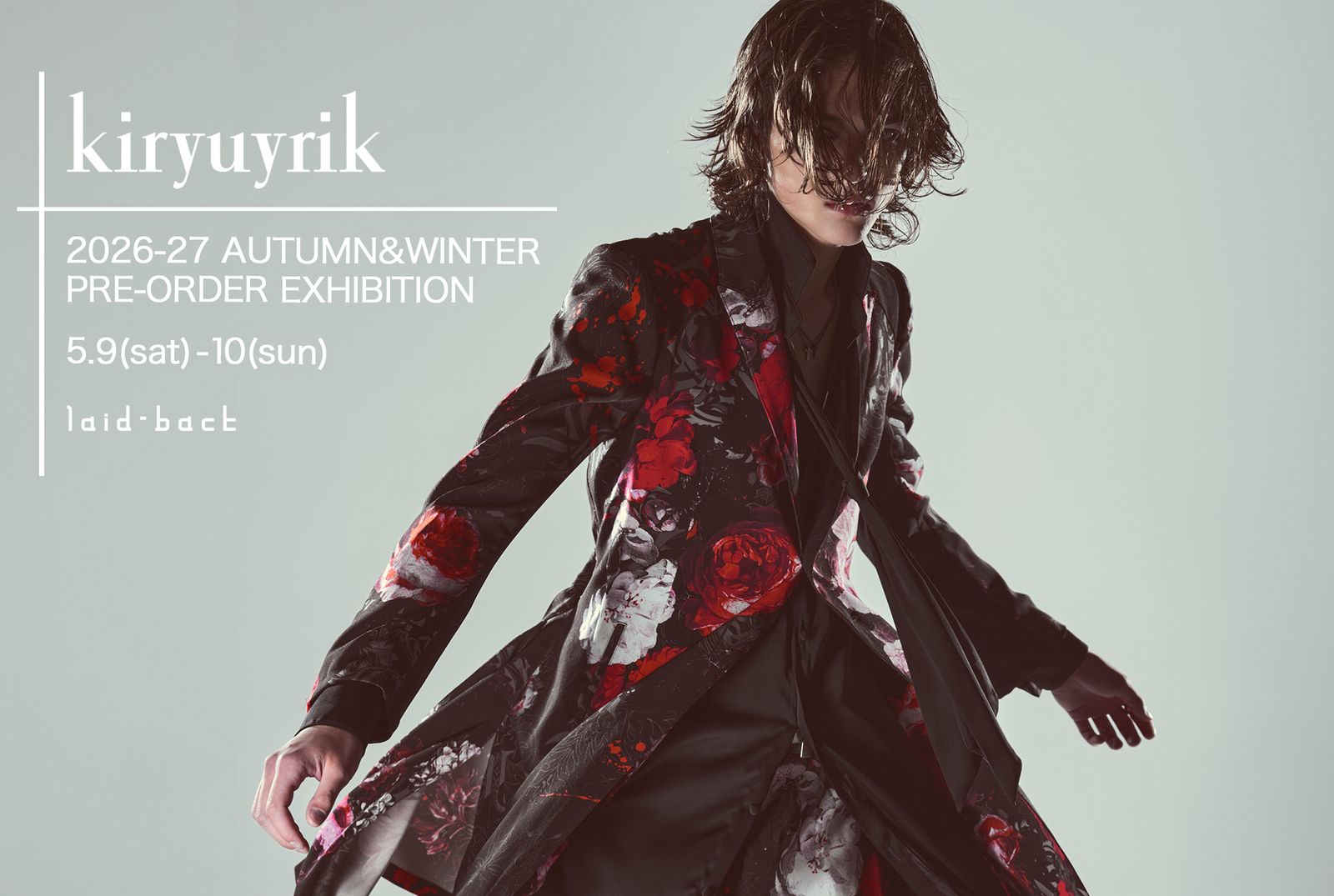 SUGIZO x ESP x kiryuyrik ご予約受付中！～9/12まで | laid-back