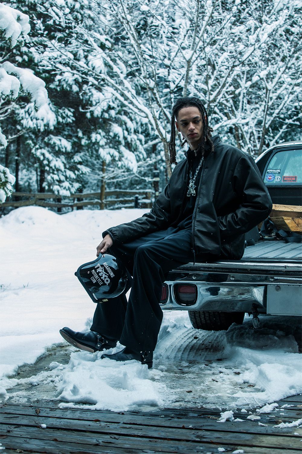 COW LEATHER ZIP JKT / カウレザー ジップ ジャケット スタンドカラージャケット