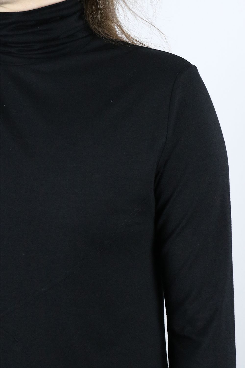 Tencel Jersey Turtleneck Tunic / テンセル ジャージ タートルネック チュニック