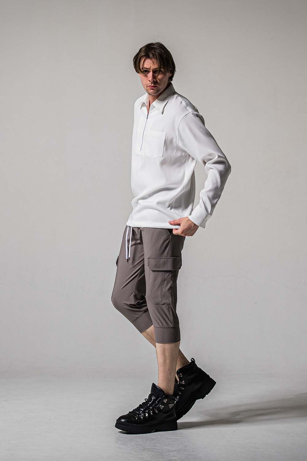 CARGO CROPPED PT / カーゴ クロップド ジャージパンツ
