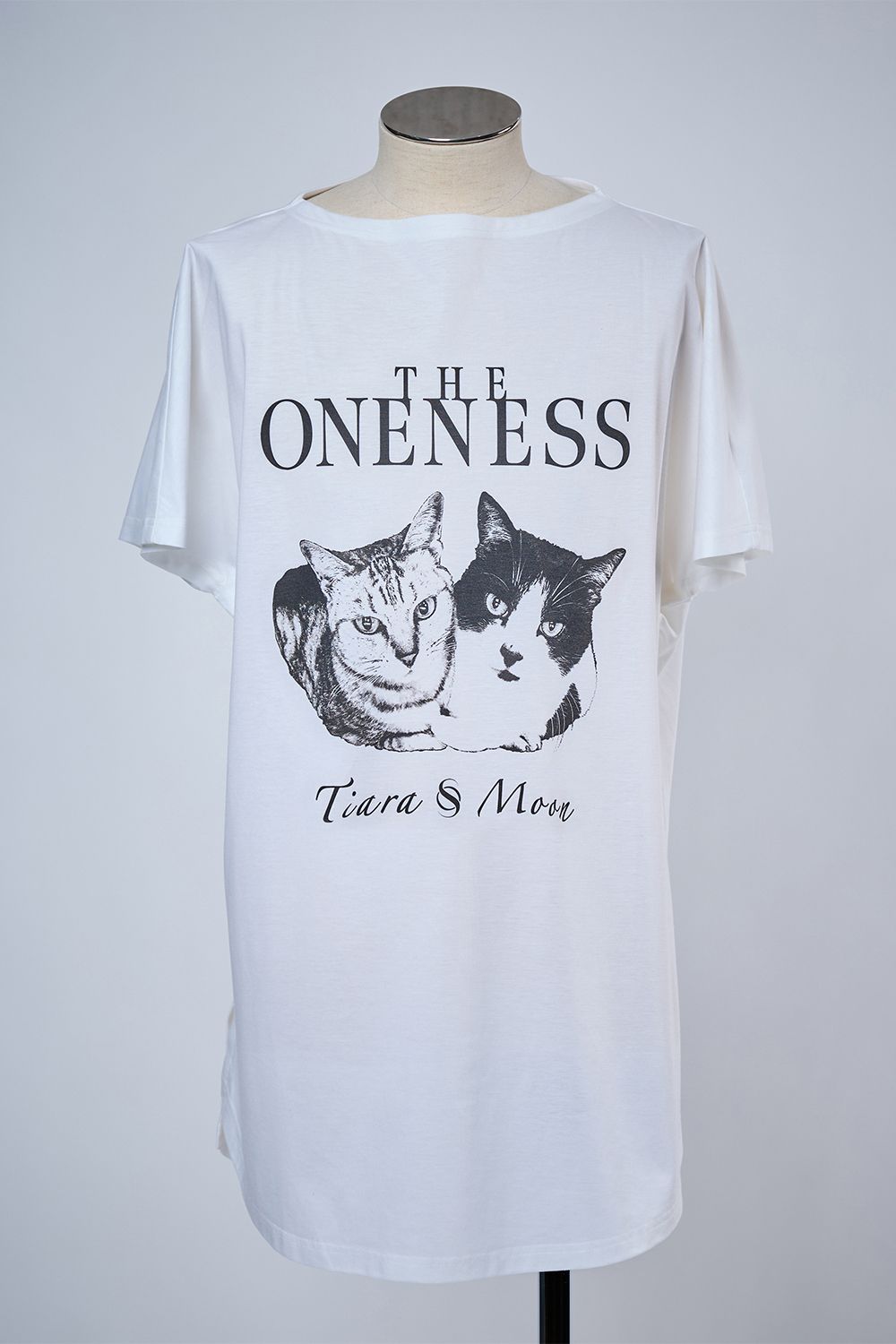 Organic Cotton French Sleeve T / Super Givers × THE ONENESS  犬猫保護活動チャリティー フレンチスリーブ Tシャツ