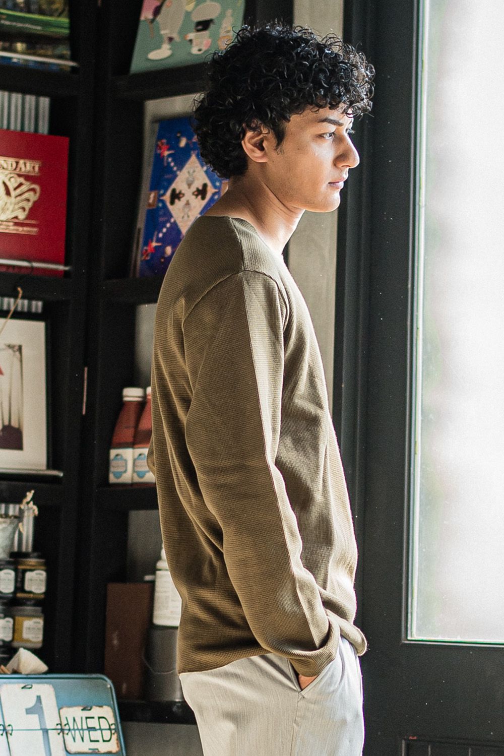ST COTTON waffle Thermal / エスティー コットン ワッフル サーマル