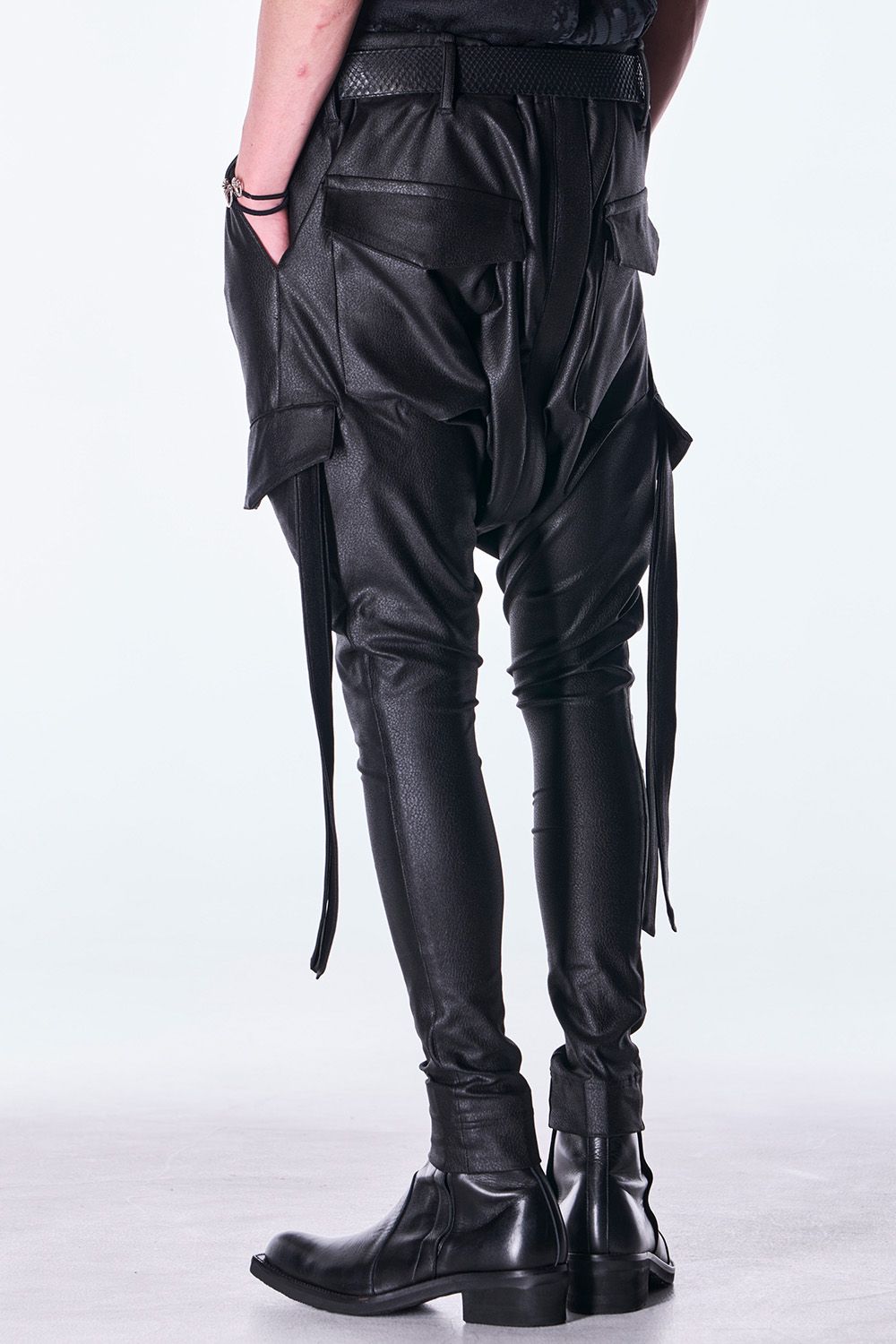 Emboss Silley Jersey Sarrouel Bondage Pants / エンボス シレー ジャージ サルエル ボンデージ パンツ