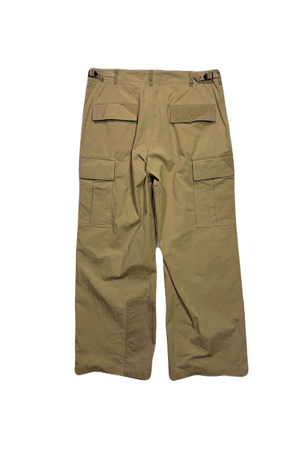 N/C GABA CARGO / コットン ナイロン カーゴ パンツ