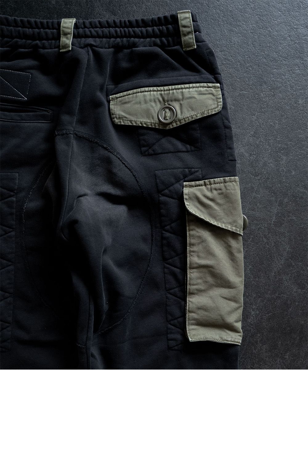 PARACHUTE SWEATPANTS / パラシュート スウェット パンツ リメイクパンツ