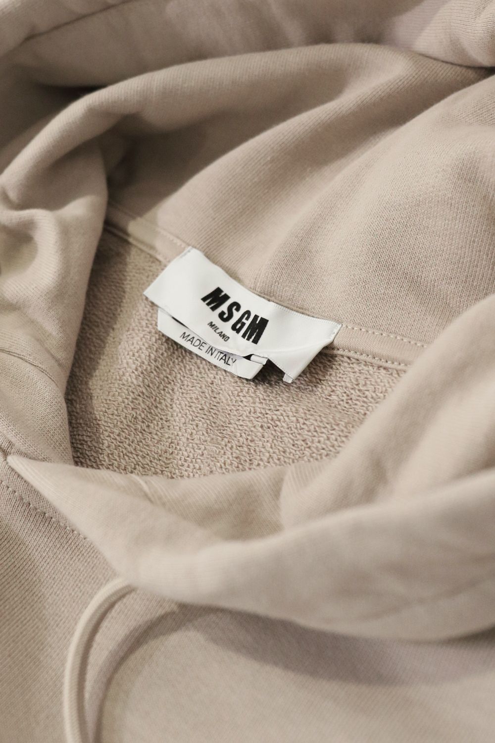 SWEAT HOODIE  With BRUSHSTROKE LOGO
