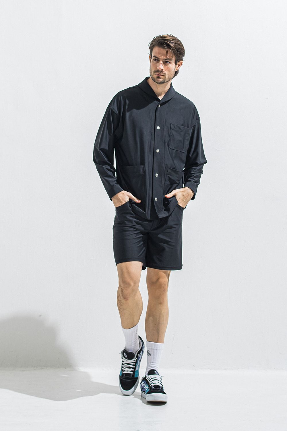 RASH DENIM SHORTS / ラッシュ デニムショーツ