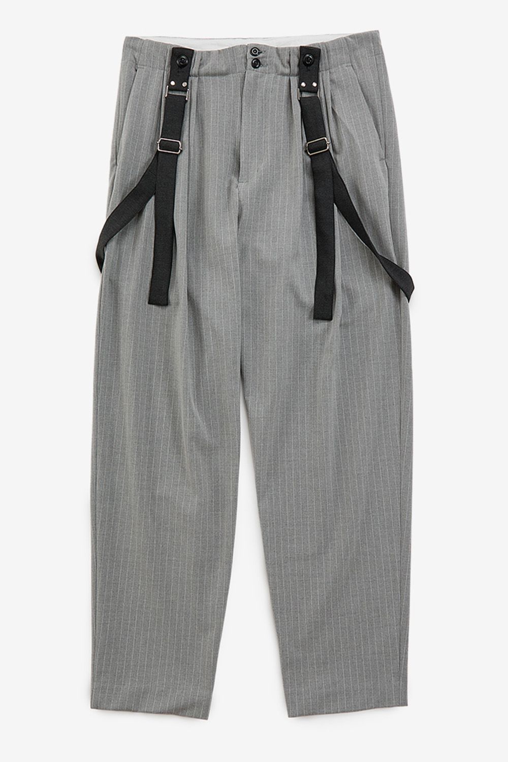 Suspenders 4tuck trousers / サスペンダー 4タック トラウザーズ