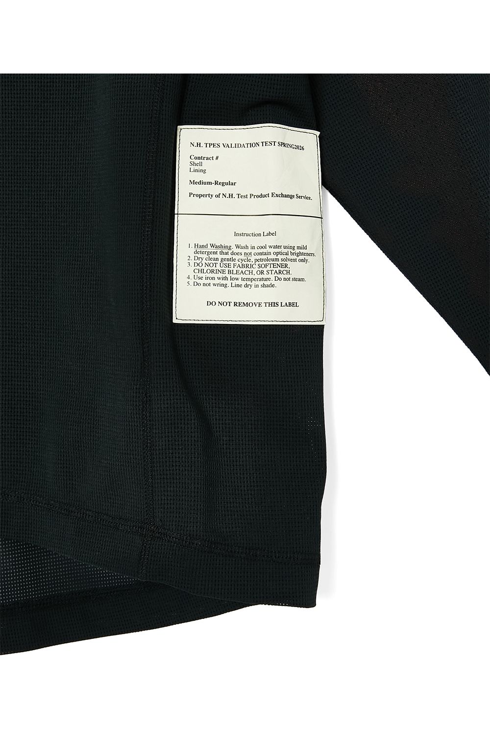 N.HOOLYWOOD TEST PRODUCT EXCHANGE SERVICE REVERSIBLE LONG SLEEVE T-SHIRT / エヌハリウッド テストプロダクトエクスチェンジサービス リバーシブル ロングスリーブ Tシャツ