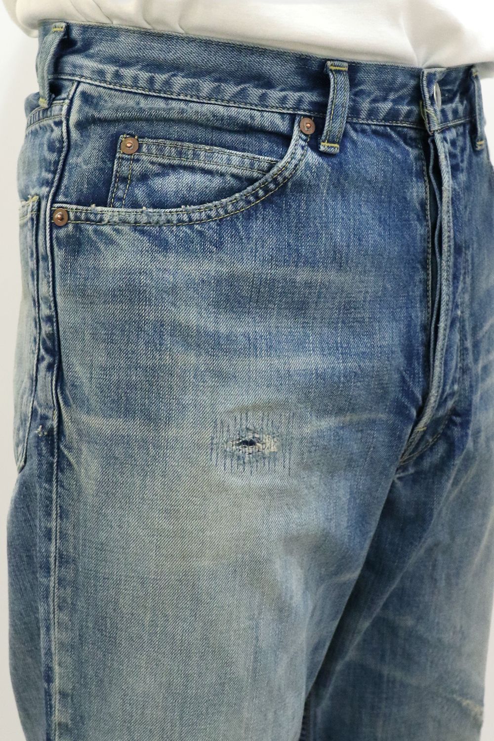 ORGANIC COTTON 12oz DENIM SHOE CUT JEANS / オーガニックコットン シューカット デニム