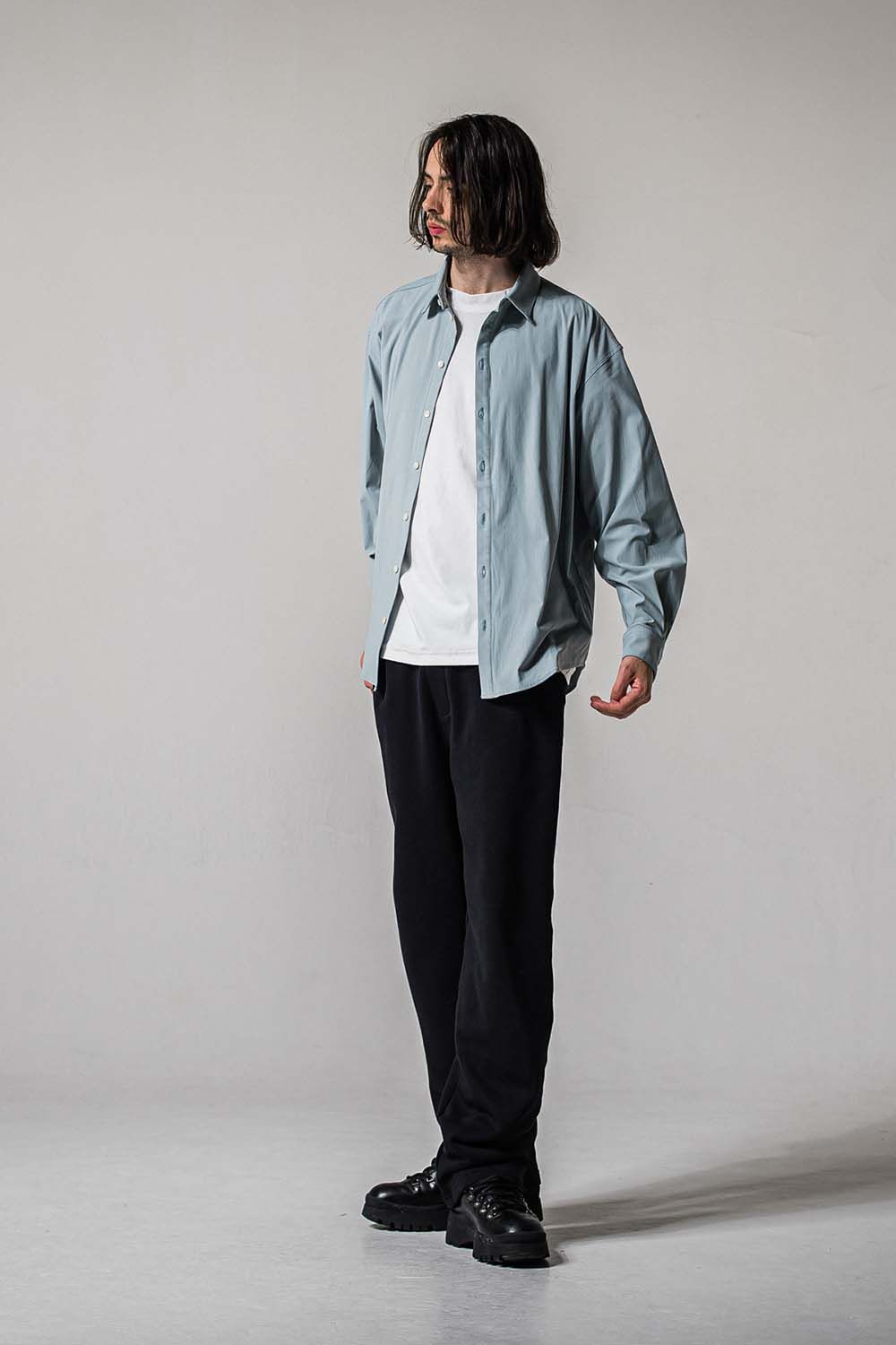AZE WIDE TUCK PANTS / 畔編み ワイドタックパンツ
