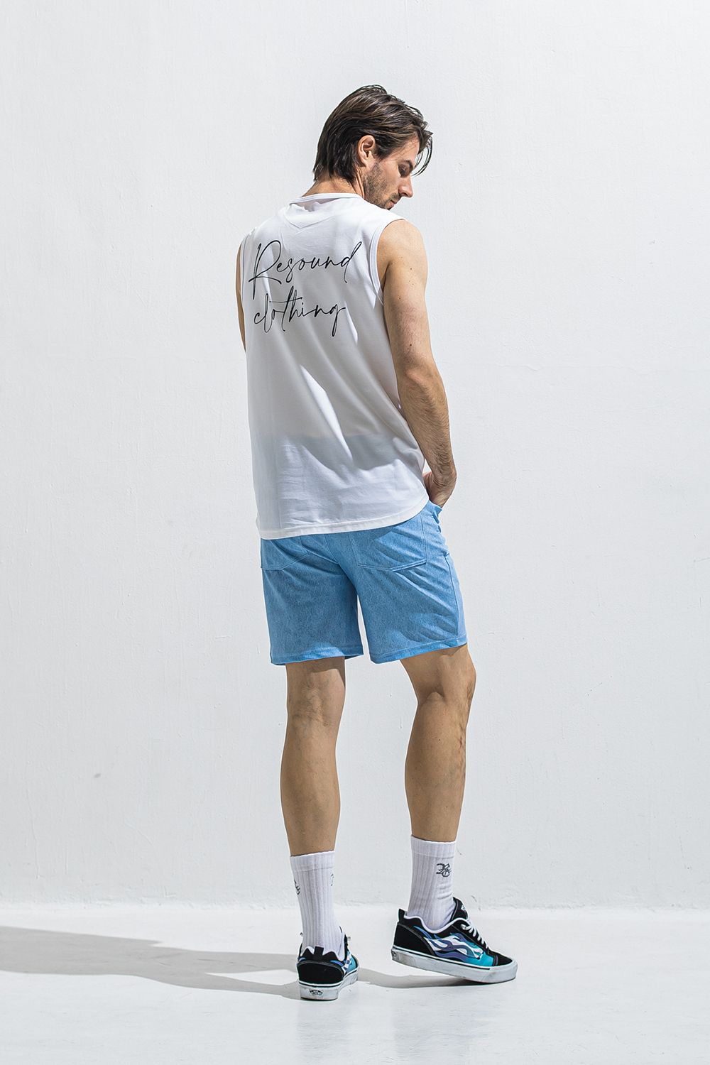RUSH DENIM SHORTS / ラッシュ デニムショーツ