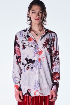 Goth Flora Shirt / ゴス フローラ シャツ