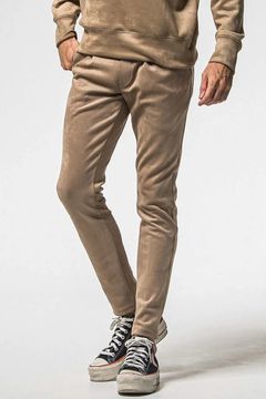 CHRIS EASY SUEDE TUCK PANTS / クリス イージー スウェード タックパンツ