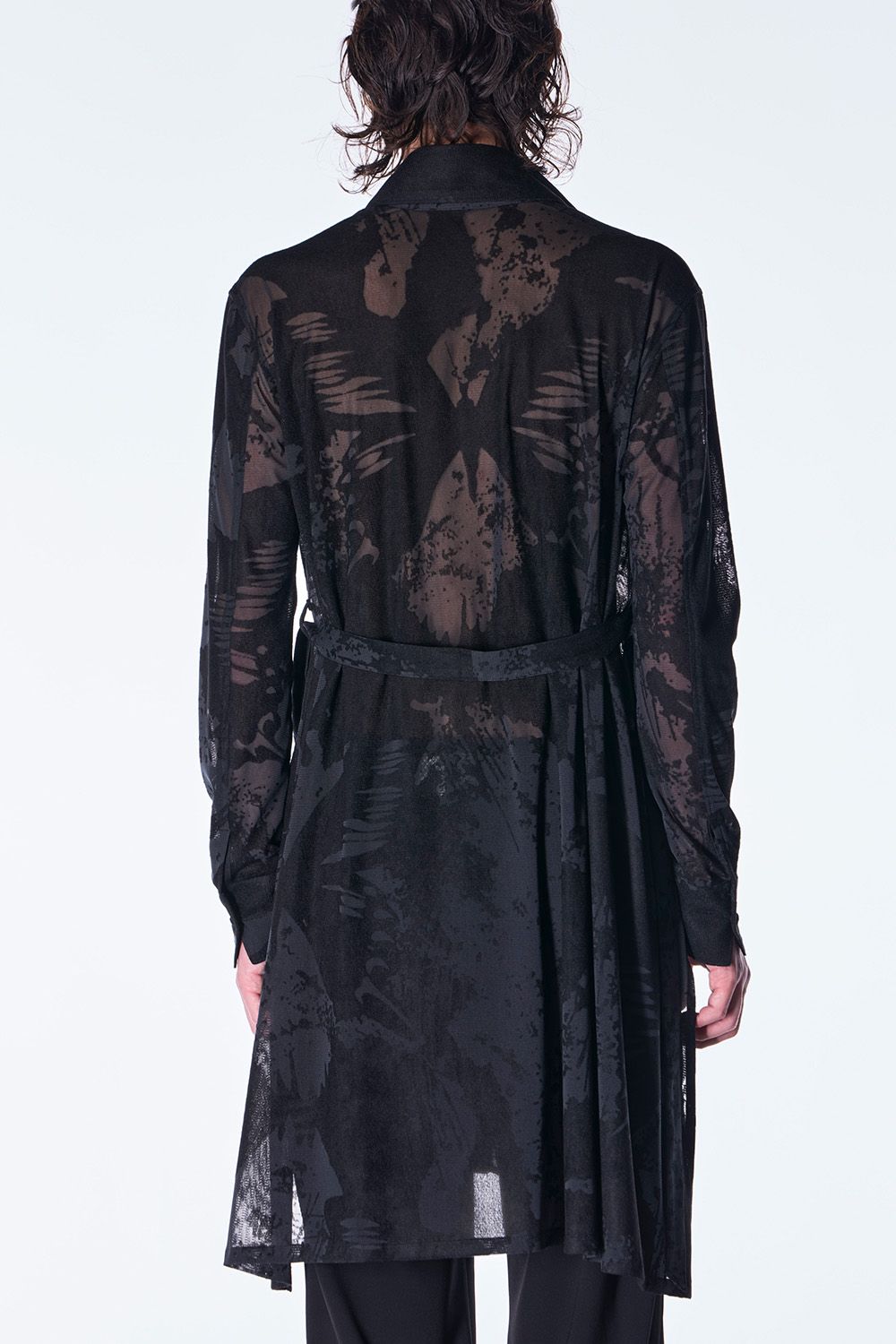 Opal Mesh Flare Shirt / オパール メッシュ フレア シャツ