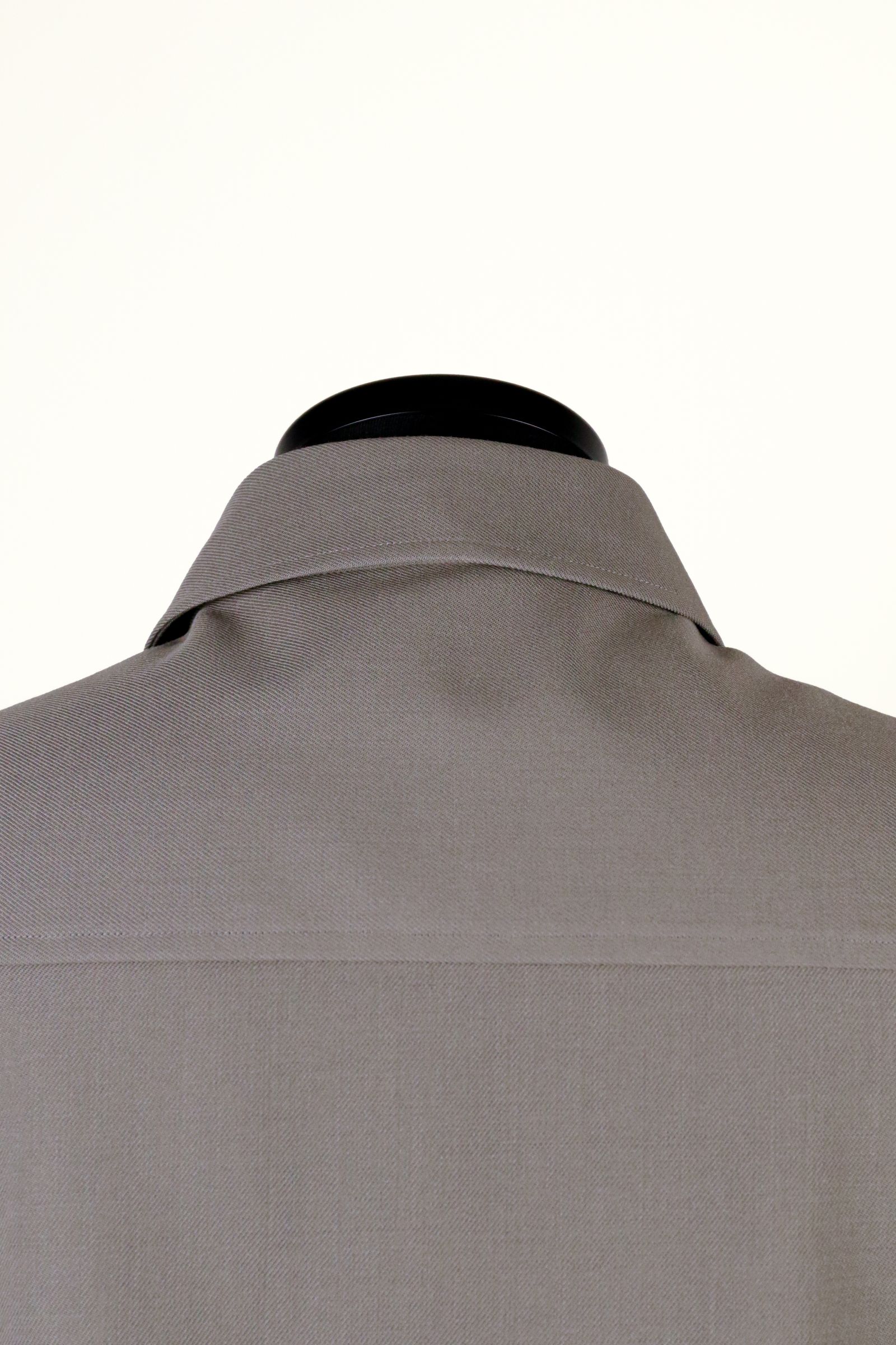 ORGANIC WOOL SURVIVAL CLOTH OVER SHIRT / オーガニック ウール サバイバルクロス オーバー シャツ