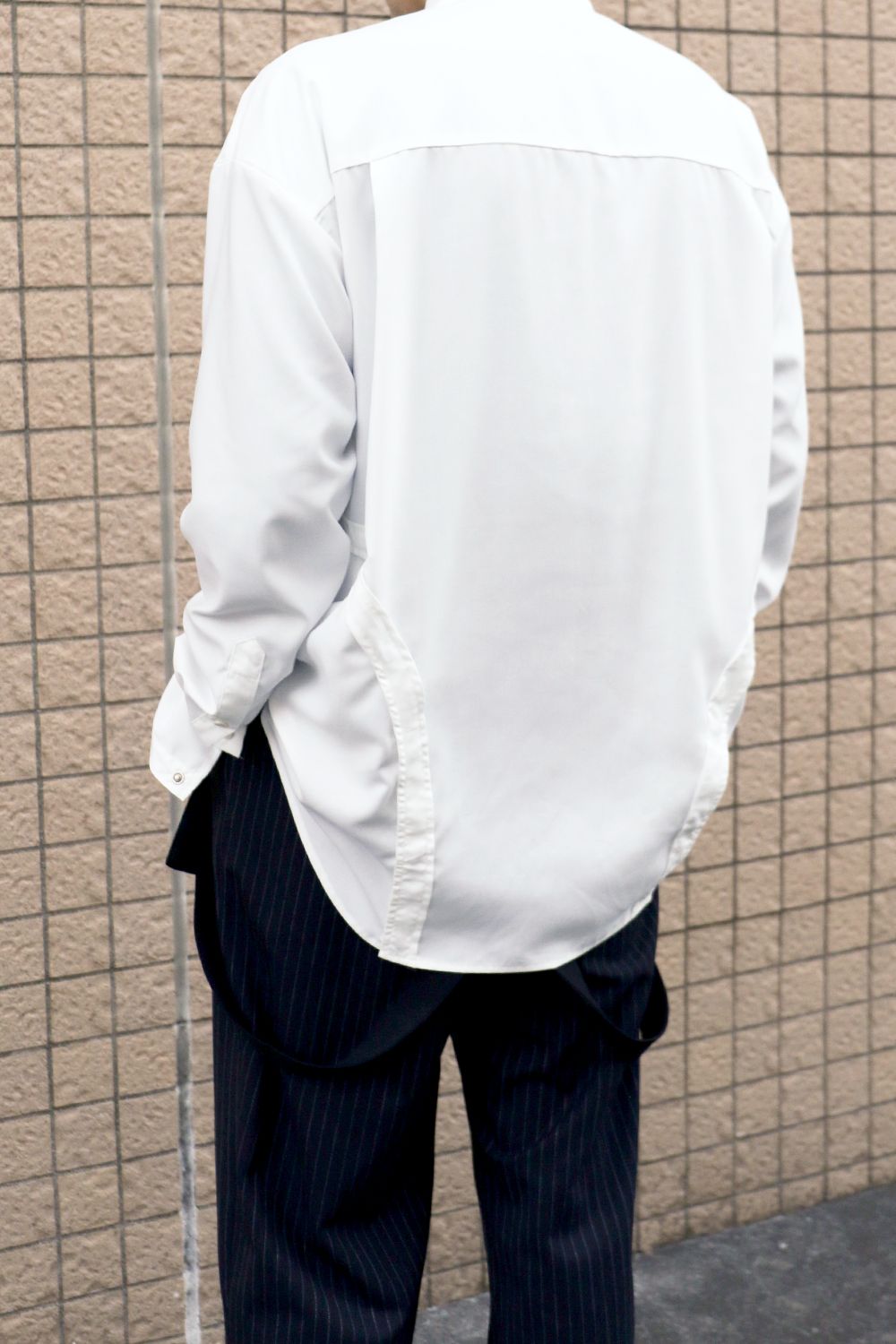 Multi-way snap button shirt / マルチウェイ スナップボタン シャツ