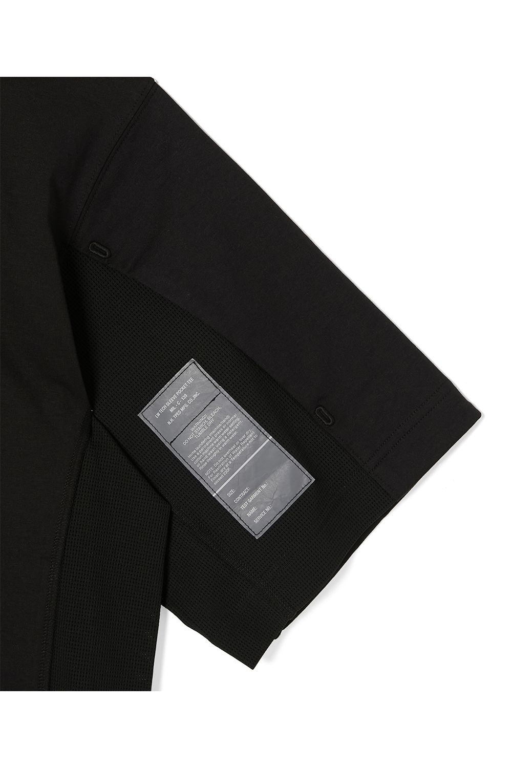 N.HOOLYWOOD TEST PRODUCT EXCHANGE SERVICE SIDE-PANEL T-SHIRT / エヌハリウッド テストプロダクトエクスチェンジサービス サイドパネル Tシャツ