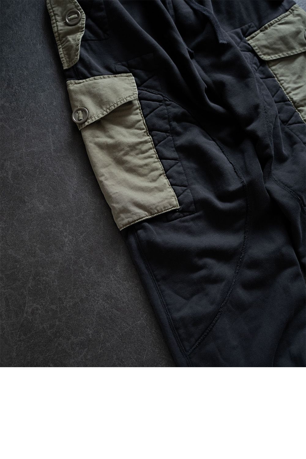 PARACHUTE SWEATPANTS / パラシュート スウェット パンツ リメイクパンツ