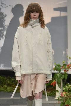 Eco suede shirt BL  / エコ スエード シャツ ブルゾン