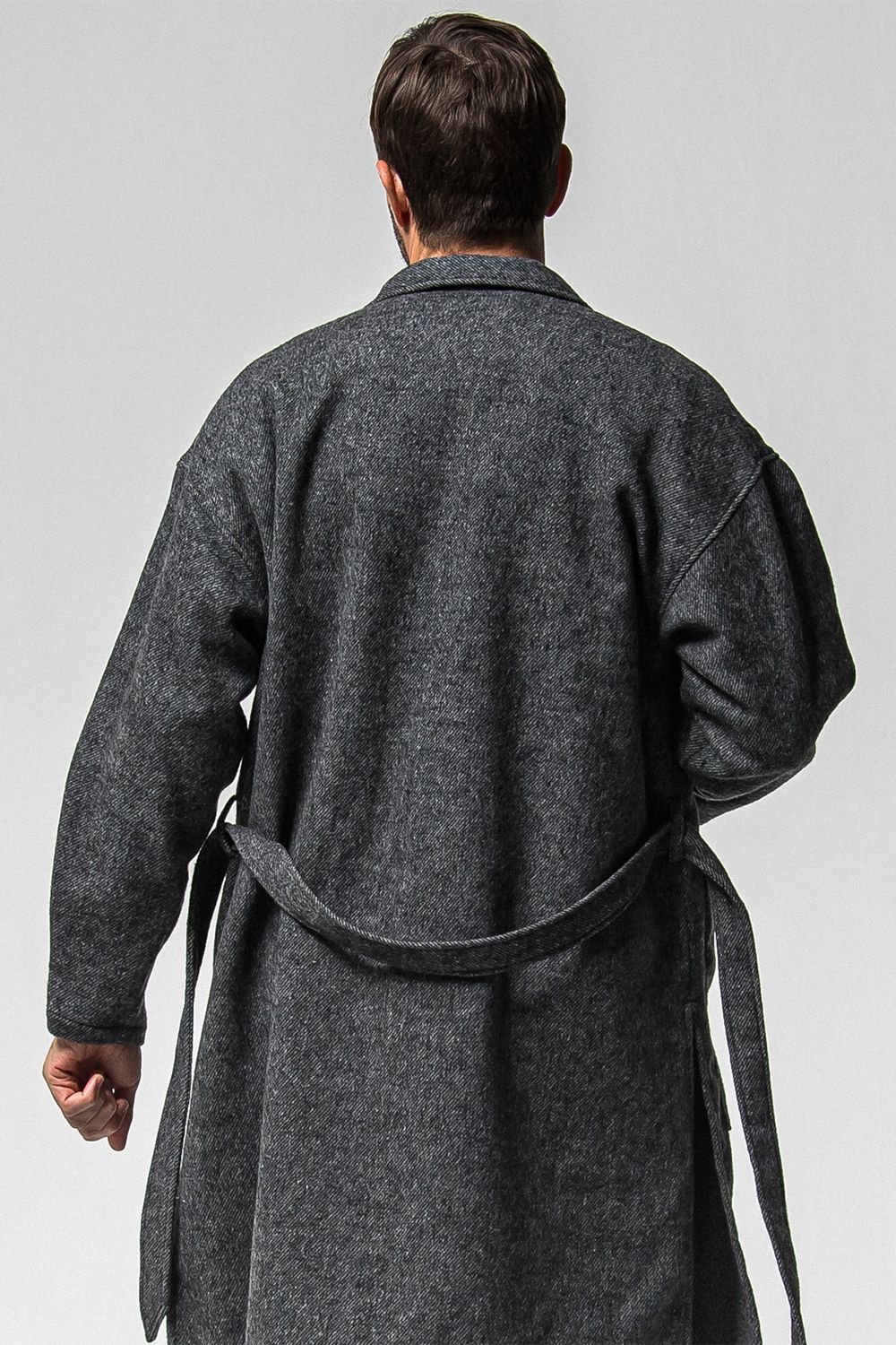 GOWN OVER COAT / オーバーサイズ ガウン コート