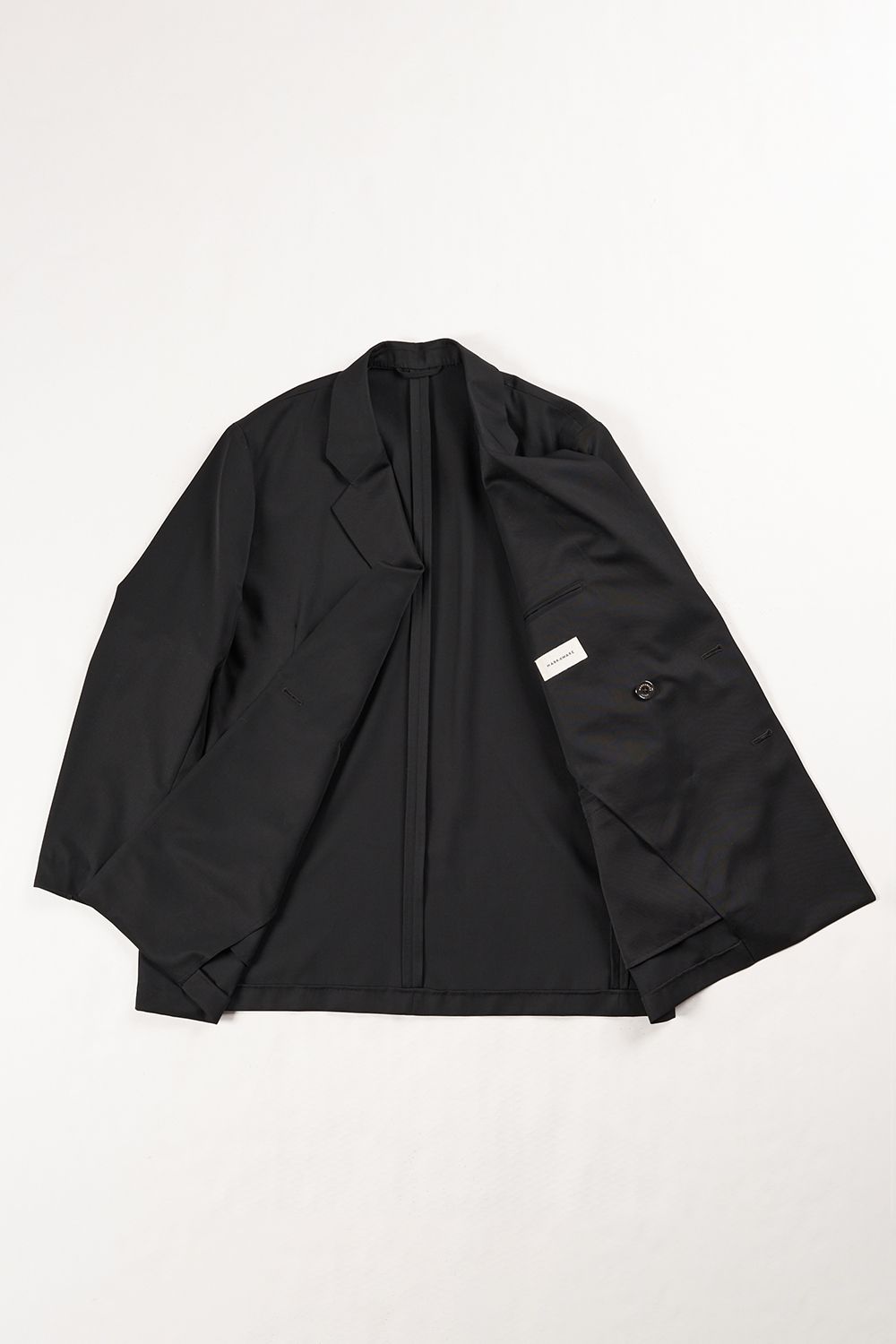 MARKAWARE - SUPER 160's WOOL GABARDINE DOUBLE BREASTED