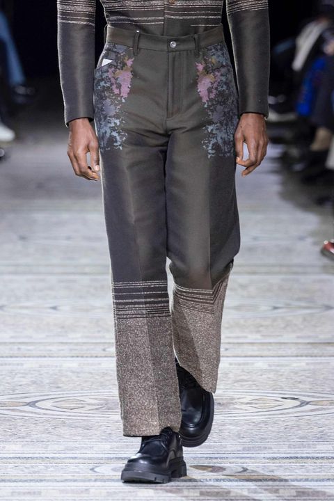 Gradation jacquard trousers / グラデーション ジャガード トラウザーズ