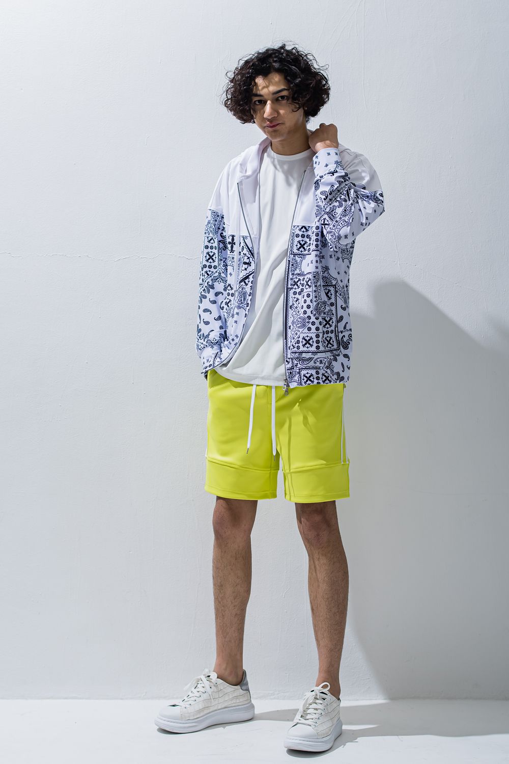 RESOUND CLOTHING - TYLER LINE SHORTS / タイラー ライン ショート