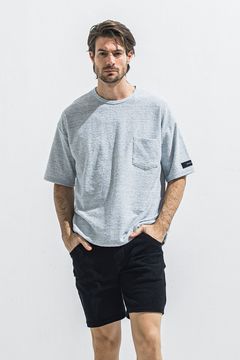 PILE OVER TEE / パイル オーバーサイズ ポケットTシャツ