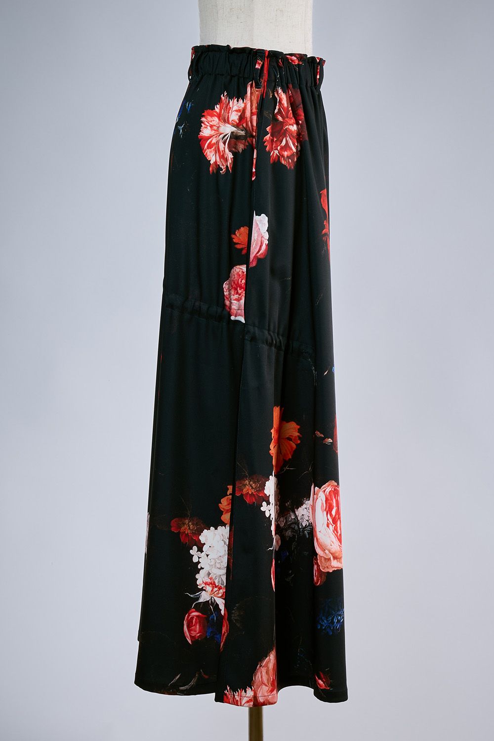 THE ONENESS-FLORA Shirring Skirt / ザワンネス フローラ シャーリング スカート