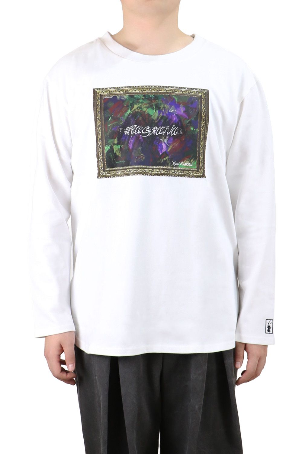 Print L/S Tee / プリント ロングスリーブ Tシャツ