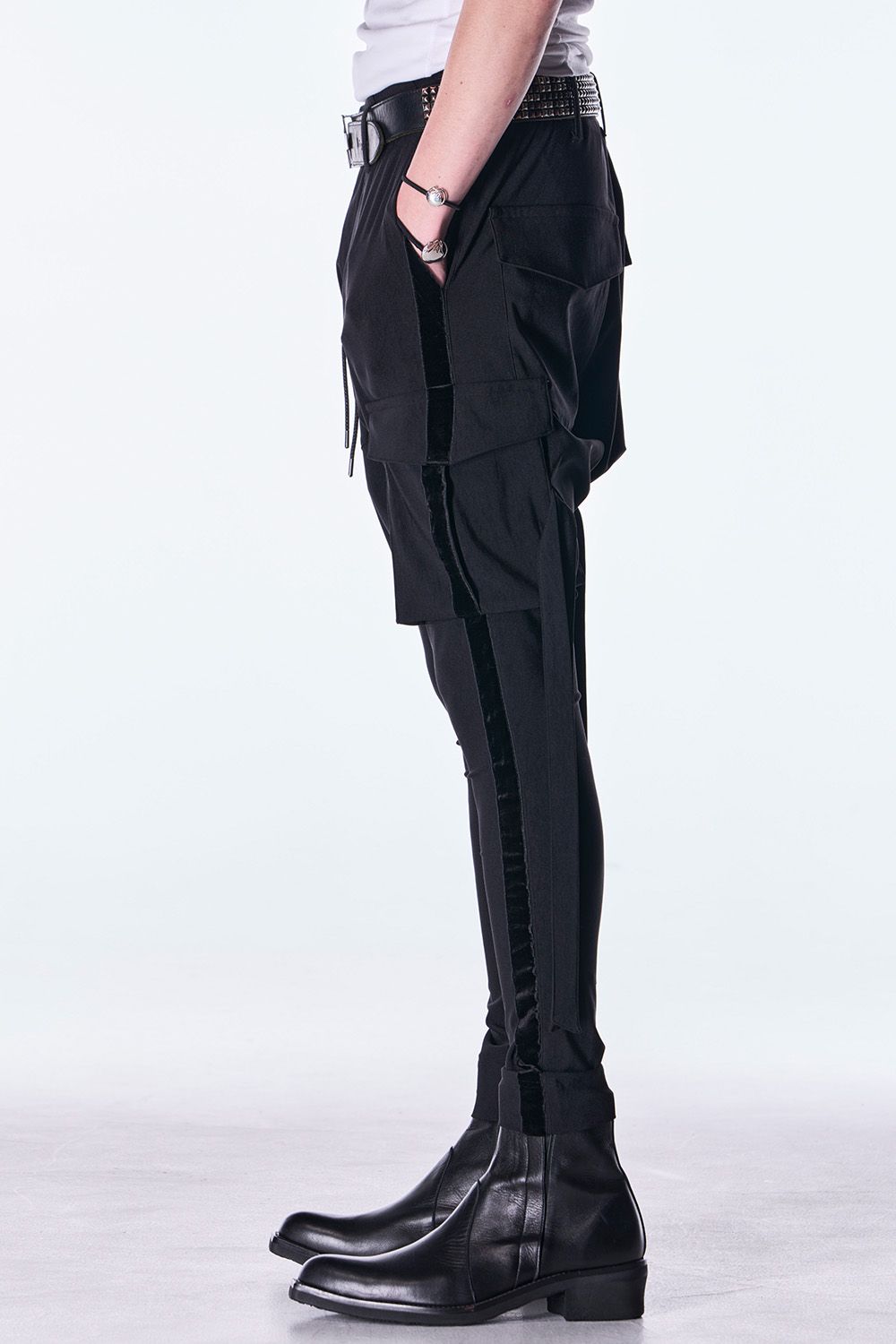 High Tension Jersey Sarrouel Pants / ハイテンション ジャージ サルエル パンツ