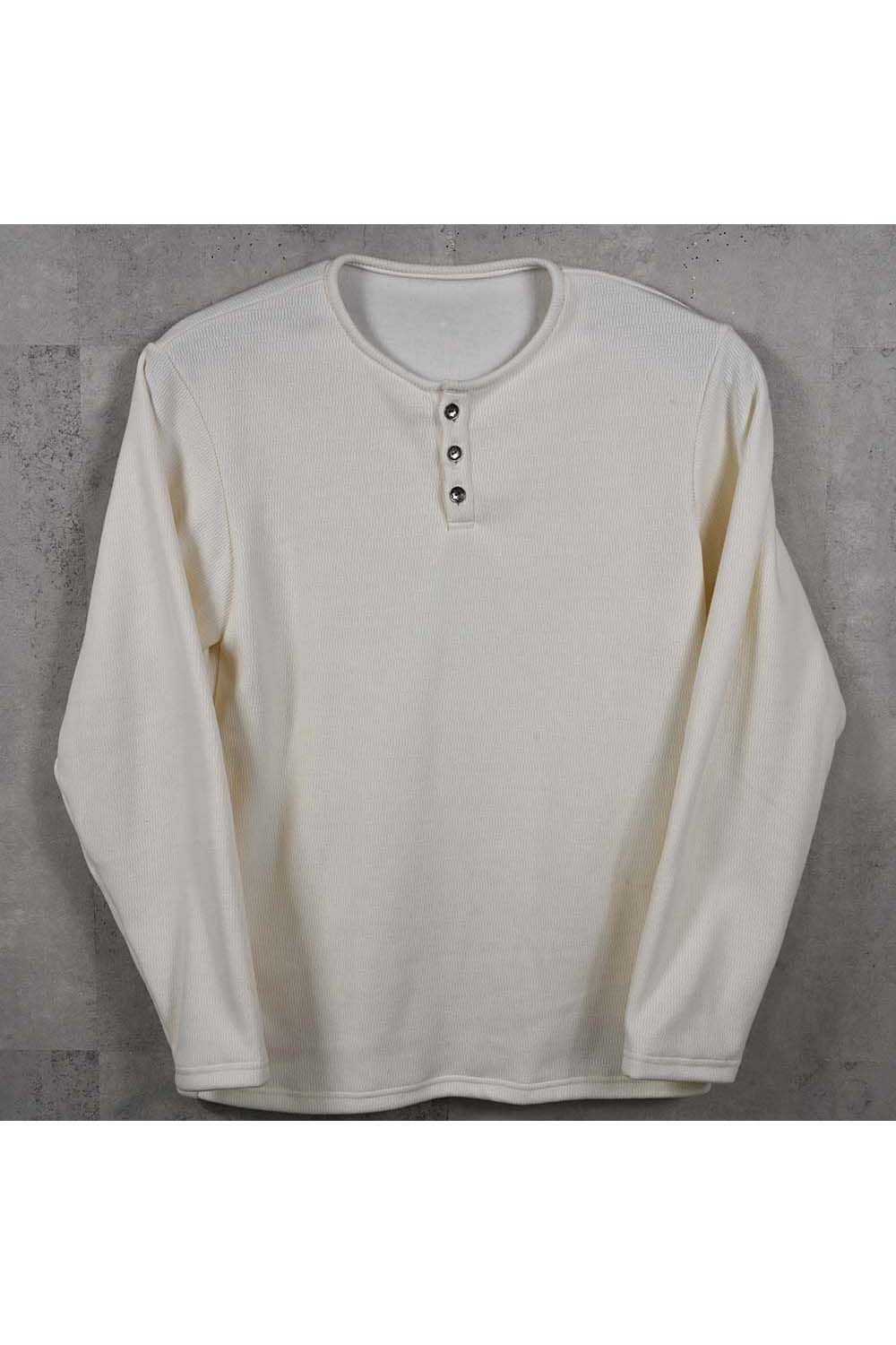 VELOURS FLEECE THERMAL HENRY / ベロア フリース サーマル ヘンリーネック