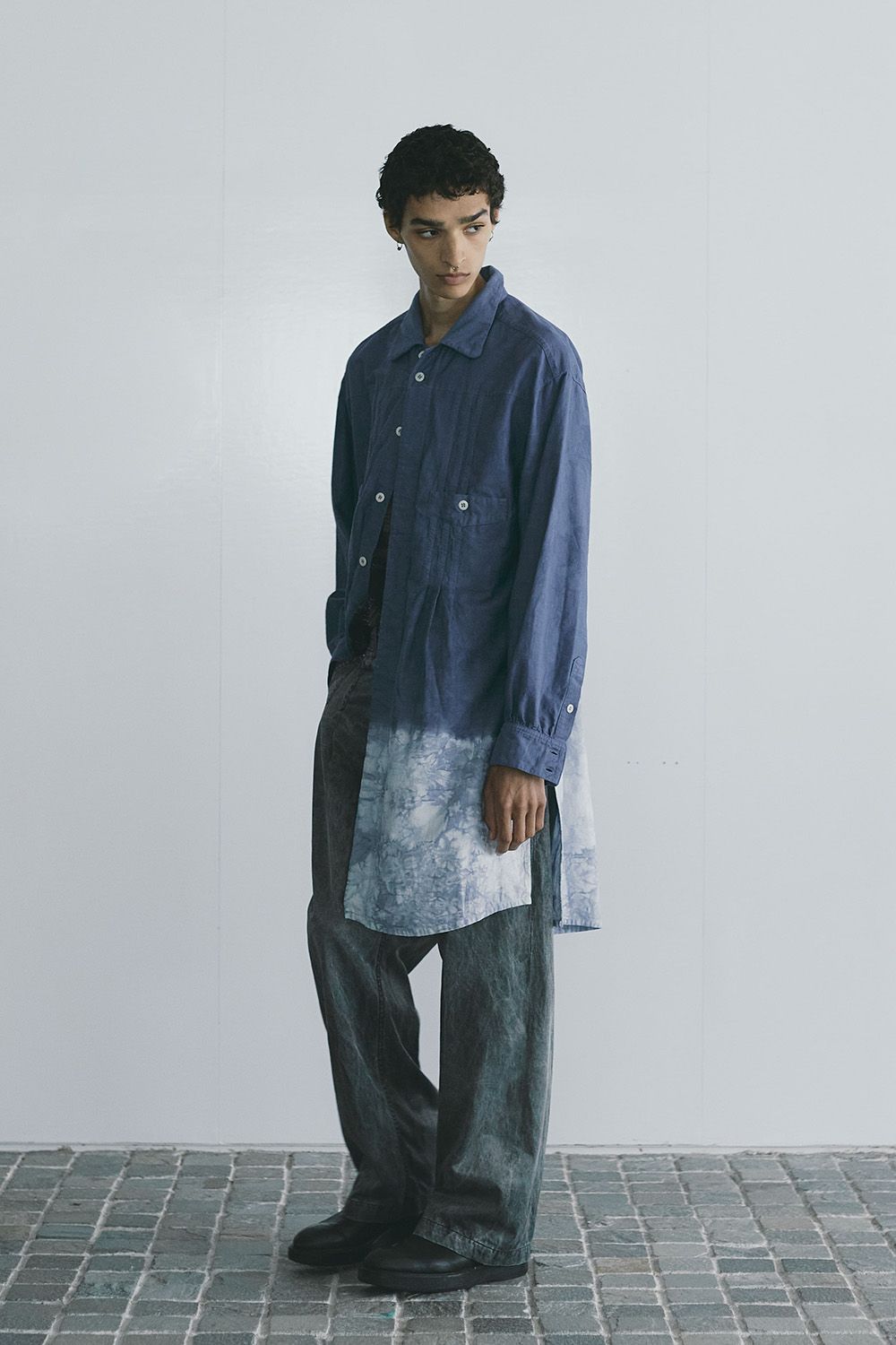 Pigmented satin PT  / ピグメント サテン パンツ