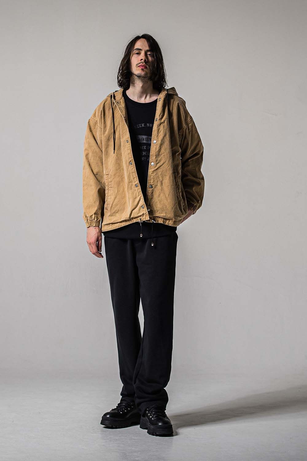 HF URAKE WIDE TUCK PANTS / 裏毛 ワイドタックパンツ