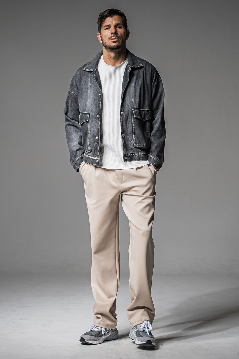 CUTOFF RAIL LONG SLEEVE / カットオフ ロングスリーブ