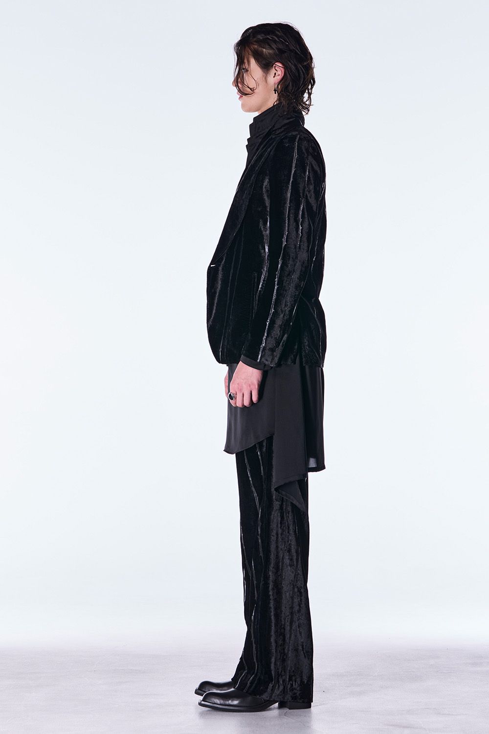 TOGE Velvet Wide Slacks / トゲ ベルベット ワイド スラックス