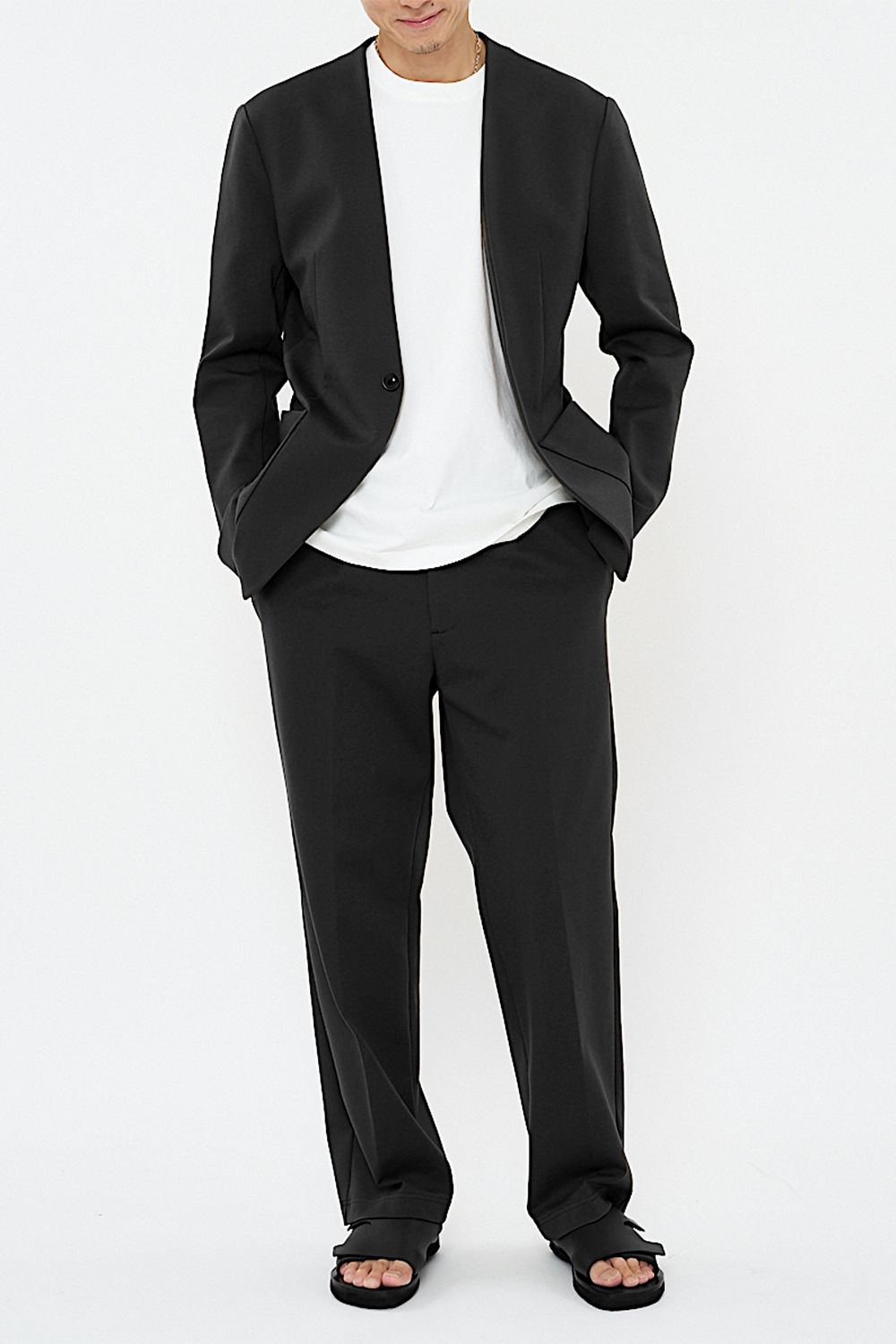 JH+ WIDE JERSEY PANTS  / ジェイエイチ プラス ワイド ジャージ パンツ