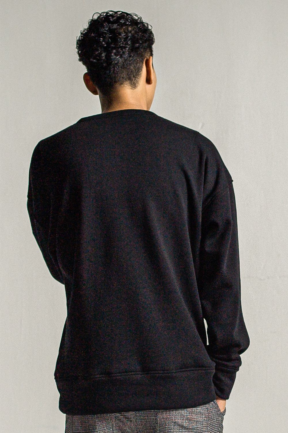 RC CHENILLE VELOURS FLEECE DROP TRAINER / RC シェニール ベロア フリース ドロップ トレーナー