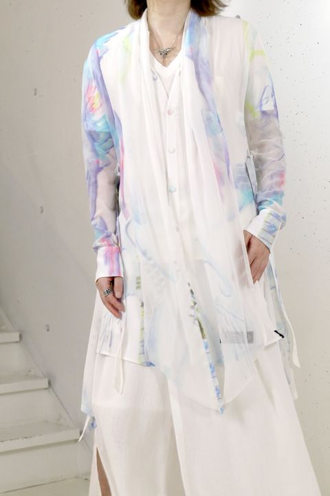 ANGEL Flare Stoal Shirt / エンジェル フレア ストールシャツ