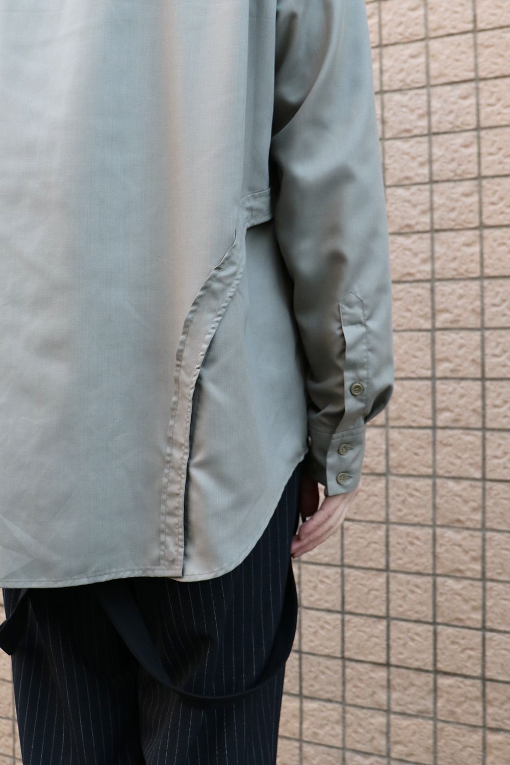 Multi-way snap button shirt / マルチウェイ スナップボタン シャツ