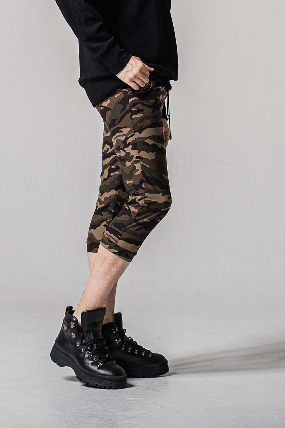 RE CROPPED PT / ナイロン イージー クロップドパンツ